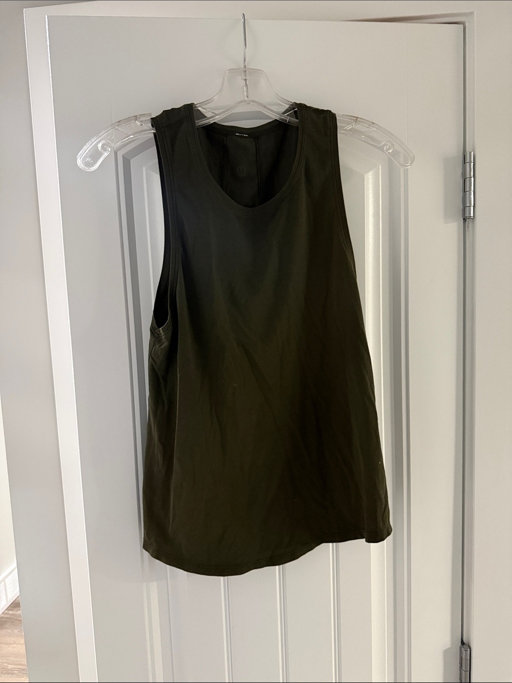 Lululemon Women's Olive Green Sleeveless Tank Top
